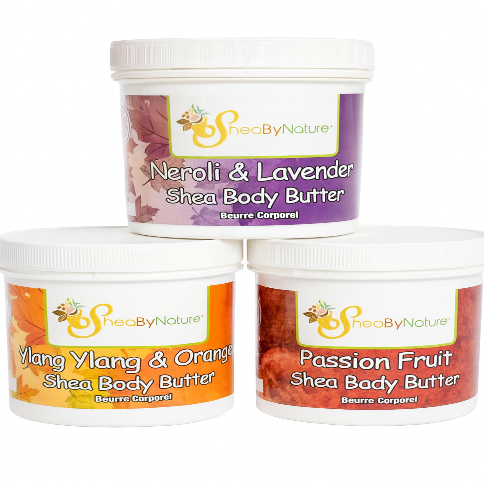 SheaByNature Body Butter Floral Fruity Trio (3 x 250ml)