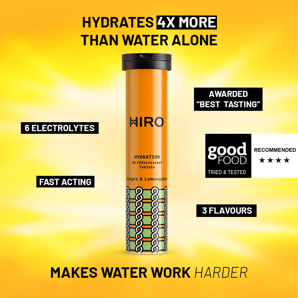 Hydration - Ginger & Lemongrass Triple Pack
