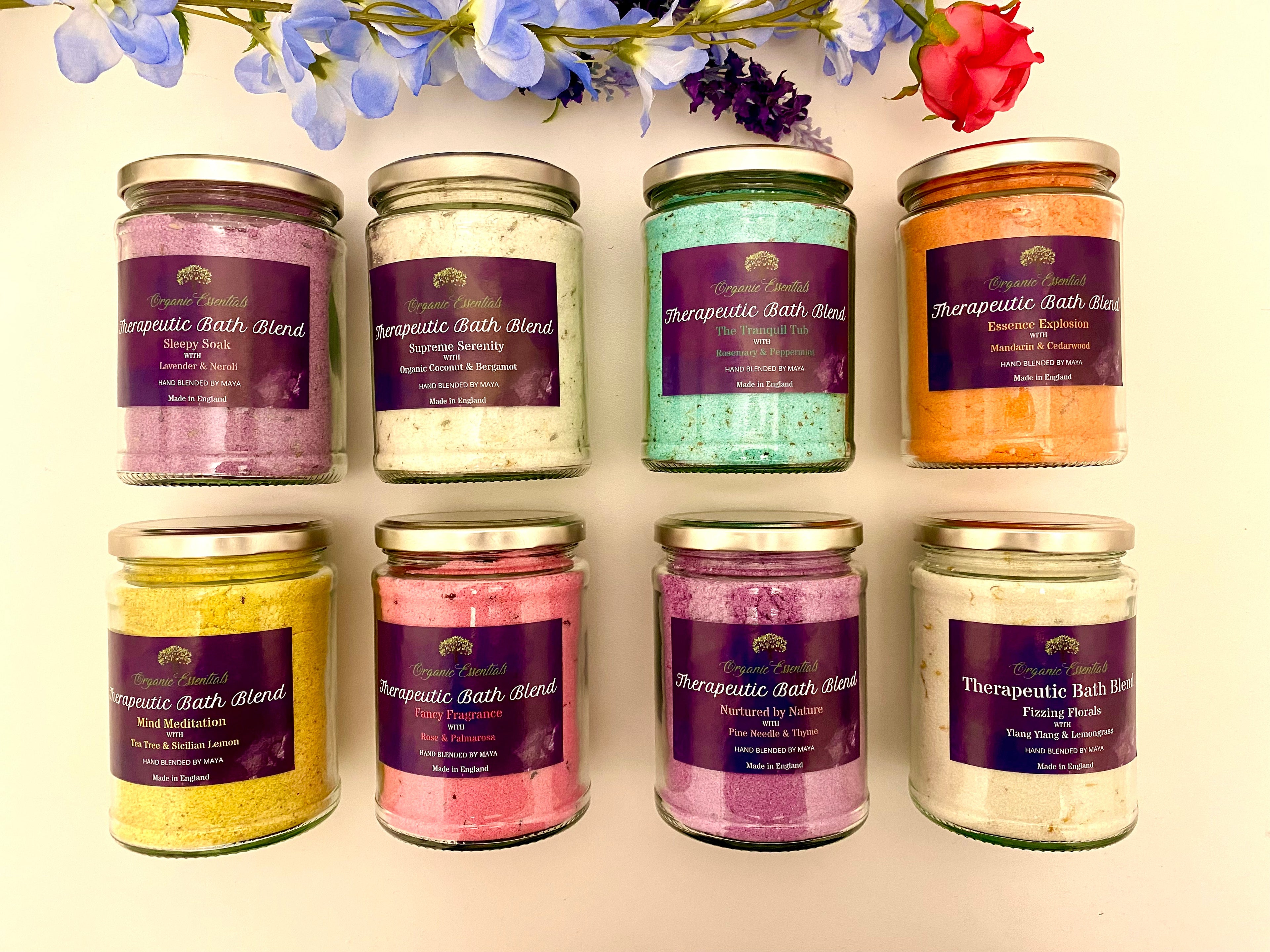 Luxury Bath Blend with Ylang Ylang & Lemingrass Essential Oils