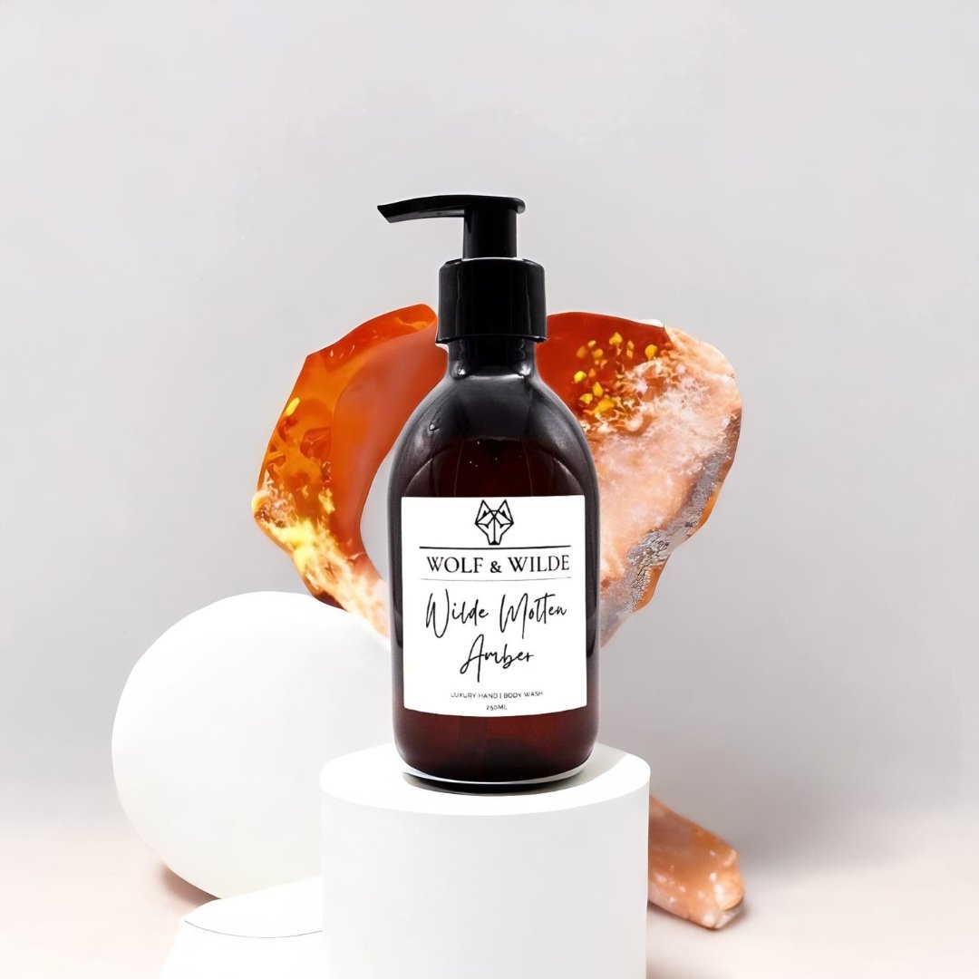 Wilde Molten Amber Luxury 2 In 1 Liquid Soap - Hand & Body 250ML