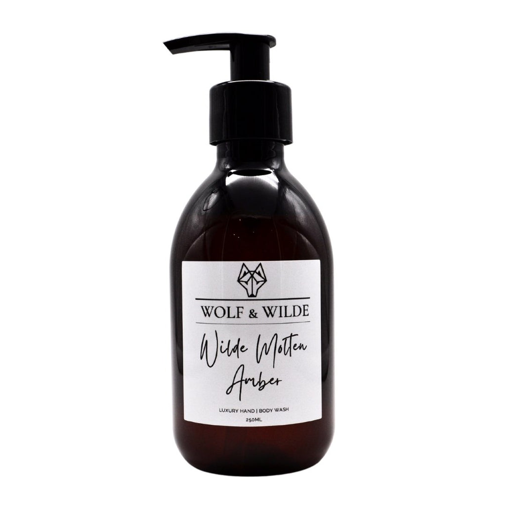 Wilde Molten Amber Luxury 2 In 1 Liquid Soap - Hand & Body 250ML