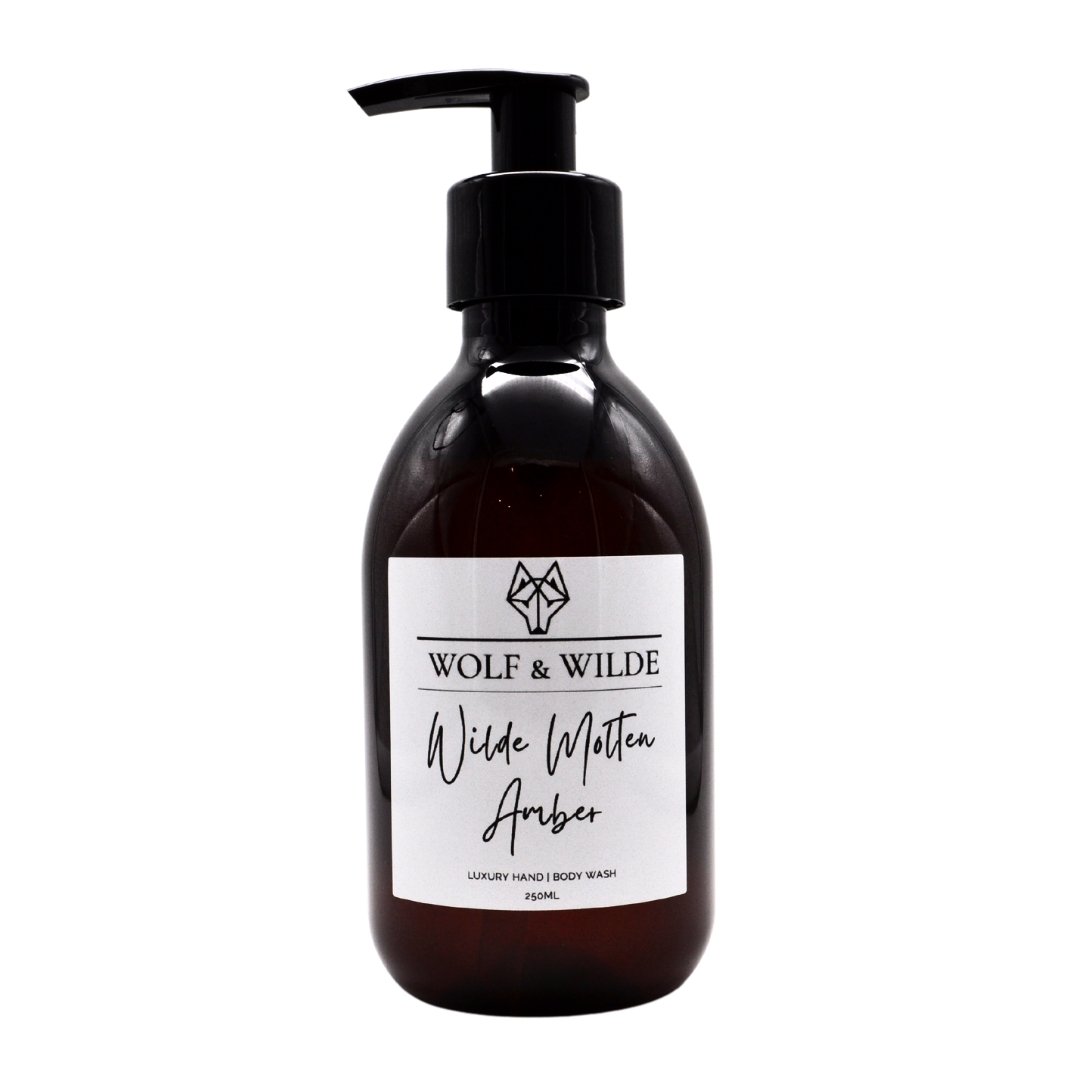 Wilde Molten Amber Luxury 2 In 1 Liquid Soap - Hand & Body 250ML